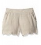 Amy Byer Girls Scallop Linen