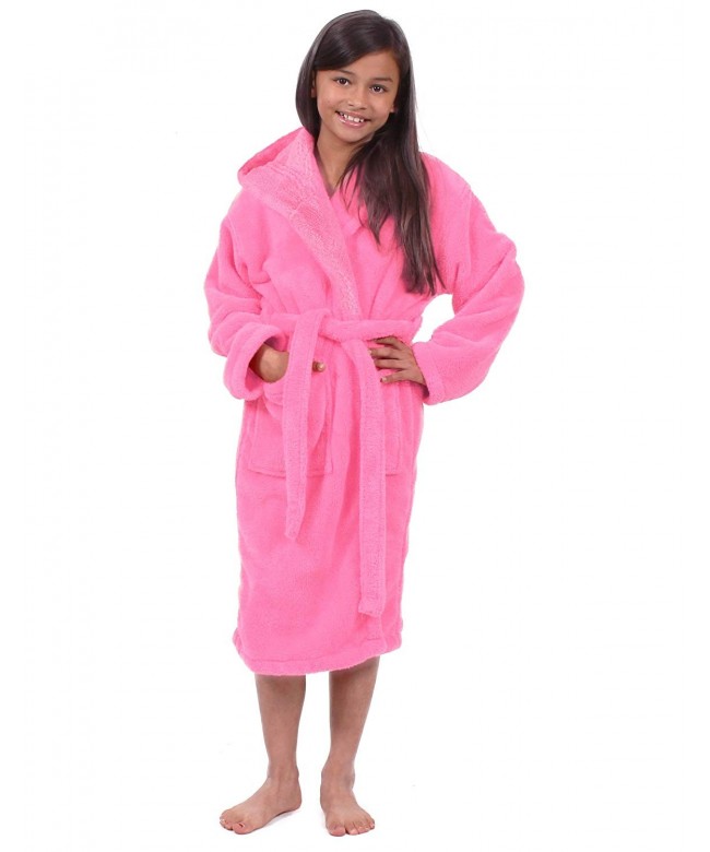 Turkuoise Girls Hooded Bathrobe Turkey