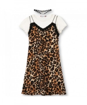 Speechless Girls Animal Print Chocker