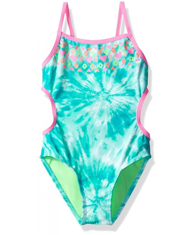 Girls' Macrame Beauty One Piece Swimsuit - Multi - CC12N7D0FT7