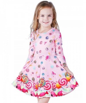Sleeveless Toddler Unicorn Mermaid Dresses