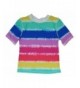 Wonder Nation Girls Rainbow Stripe