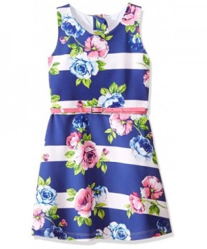 Marmellata Girls Belted Tank Dress