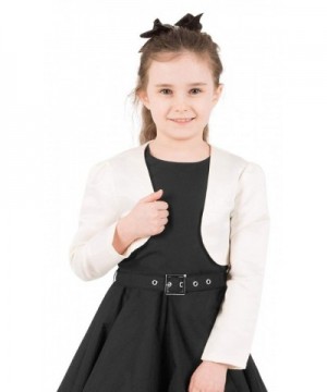 BlackButterfly Satin Sleeve Bolero Childrens