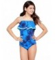Justice Swim Piece Lace Flounce