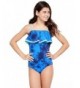 Justice Swim Piece Lace Flounce