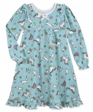 Saras Prints Girls Ruffle Nightgown