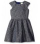 Crazy Girls Metallic Boucle Dress