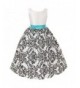 Kids Dream Turquoise Velvet Flocked