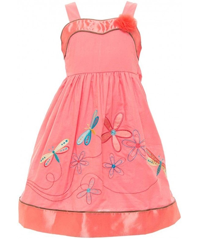 ToBeInStyle Cotton Summer Dresses Embroidery