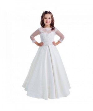 Carat Sleeves Hollow Communion Dresses