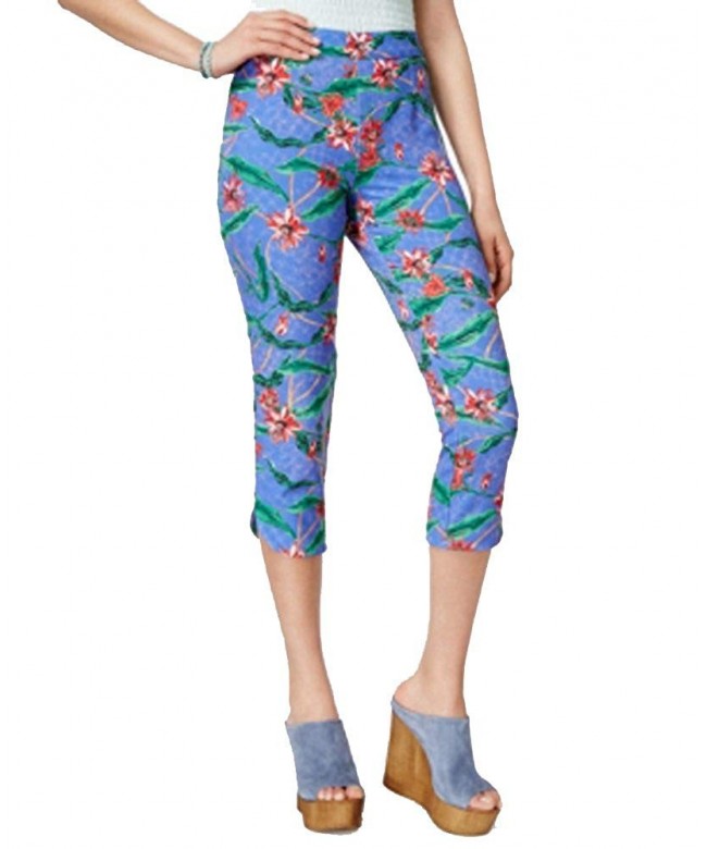 Shift Juniors Floral Print Cropped Pants