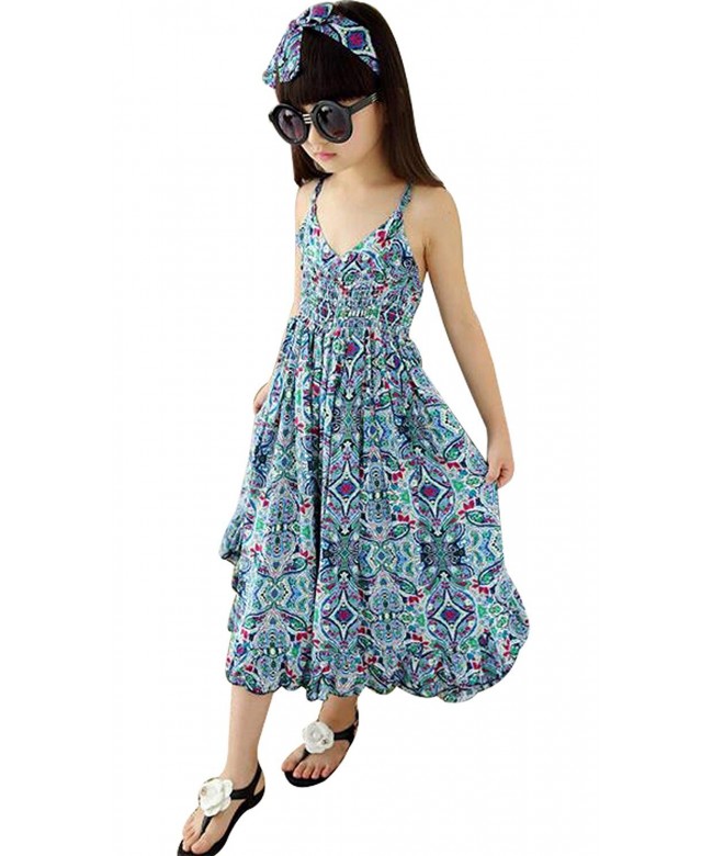 UNIQUEONE Summer Floral Sleeveless Jumpsuit