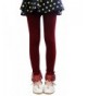 Girls Solid Leggings Ribbon Bowknot