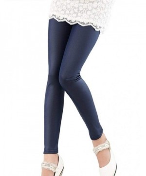 navy faux leather pants