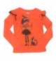 Girls Halloween Long Sleeve Shirt