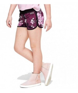 Justice Dolphin Shorts Floral Ruby