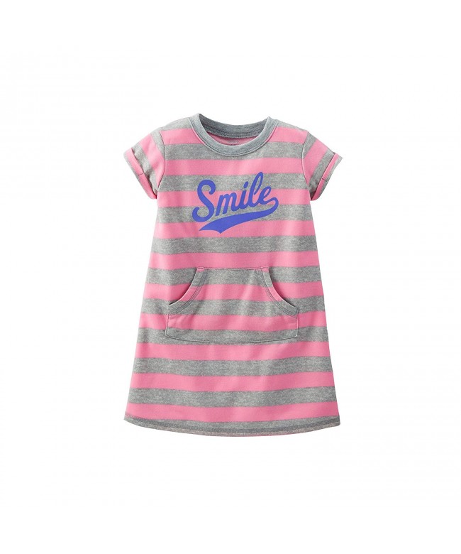 Carters Little Girls Striped Nightgown
