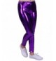 HDE Leggings Liquid Metallic Footless