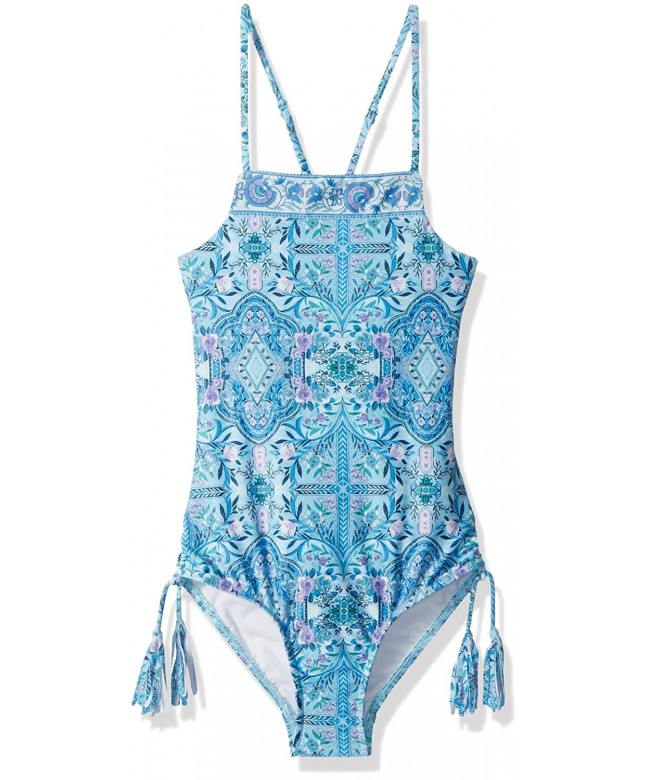 Seafolly Girls High Piece Swimsuit