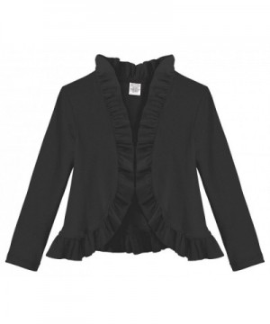 City Threads Ruffle Cardigan Cotton