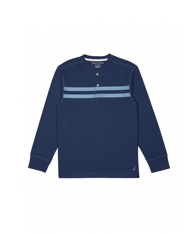 Nautica Boys Long Sleeve Henley