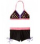 Jantzen Girls Pyramid Boyshort Bikini