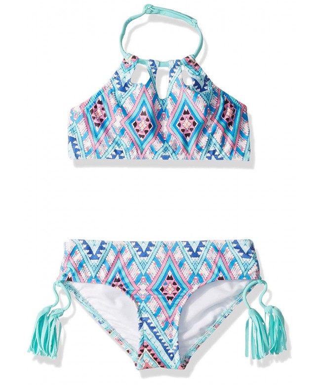 Seafolly Girls Keyhole Tankini Swimsuit