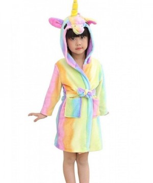 Mobarta Unicorn Sleepwear Pajamas Bathrobe