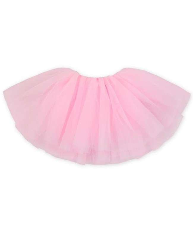 Girl's Princess 3-Layers Tulle Tutu Skirt with Sparkling Sequins Bow ...