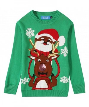 SSLR Reindeer Crewneck Pullover Christmas