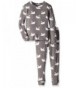 PJ Salvage Kids Jammies Heather