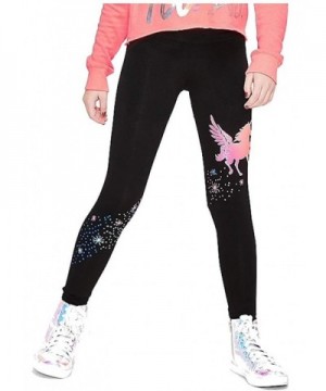 Justice Pattern Print Leggings Unicorn