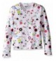 Hot Chillys Pepper Crewneck Hearts White