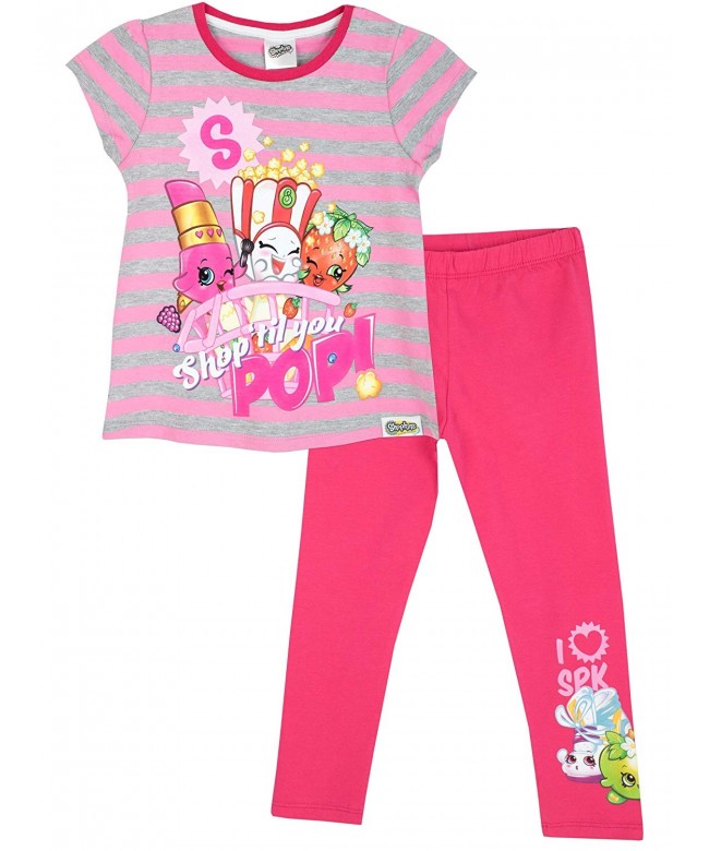 Shopkins Girls Sleeve T Shirt Leggings