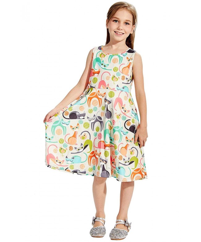 Ahegao Floral Sleeveless Skirts Dresses