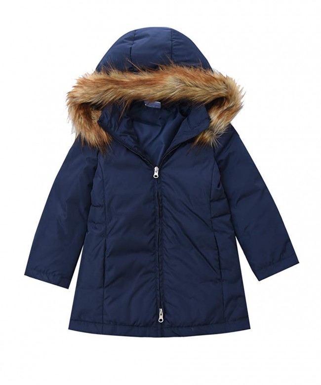 M2C Girls Hooded Puffer Jacket