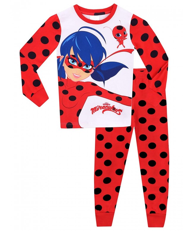 Miraculous Ladybug Girls Lady Pajamas