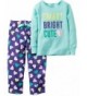 Carters Girls Flannel Pajamas Sleepwear