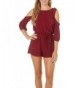 Be Bop Juniors Cold Shoulder Ruffled