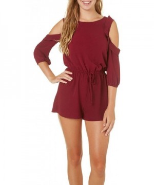 Be Bop Juniors Cold Shoulder Ruffled