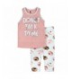 Petit Lem Girls Donuts Pajama