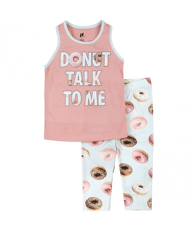 Petit Lem Girls Donuts Pajama