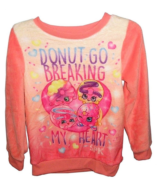 Shopkins Girls Donut Breaking Sweatshirt
