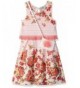 Beautees Girls Sleeveless Floral Print