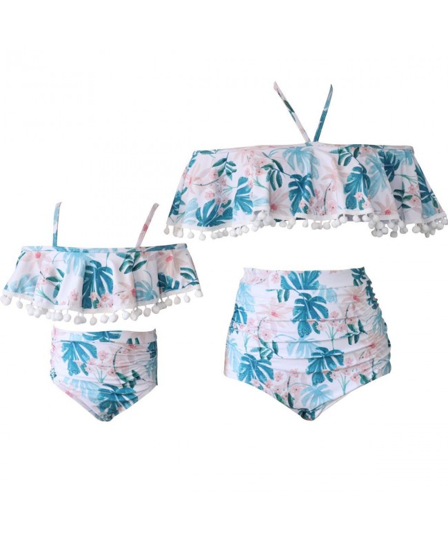 SHOOYING Swimsuits Matching Shoulder Swimwear
