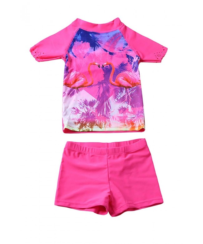 Aleumdr Little Comfortable Flamingo Swimsuit