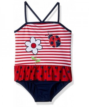 Wippette Girls Toddler Stripes Ladybug