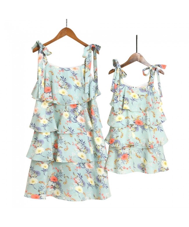 PopReal Sleeveless Adjustable Bowknot Sundress