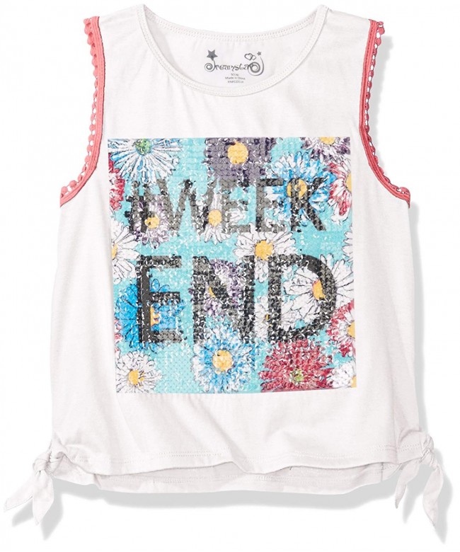 Dream Star Girls Sleeveless Sequins